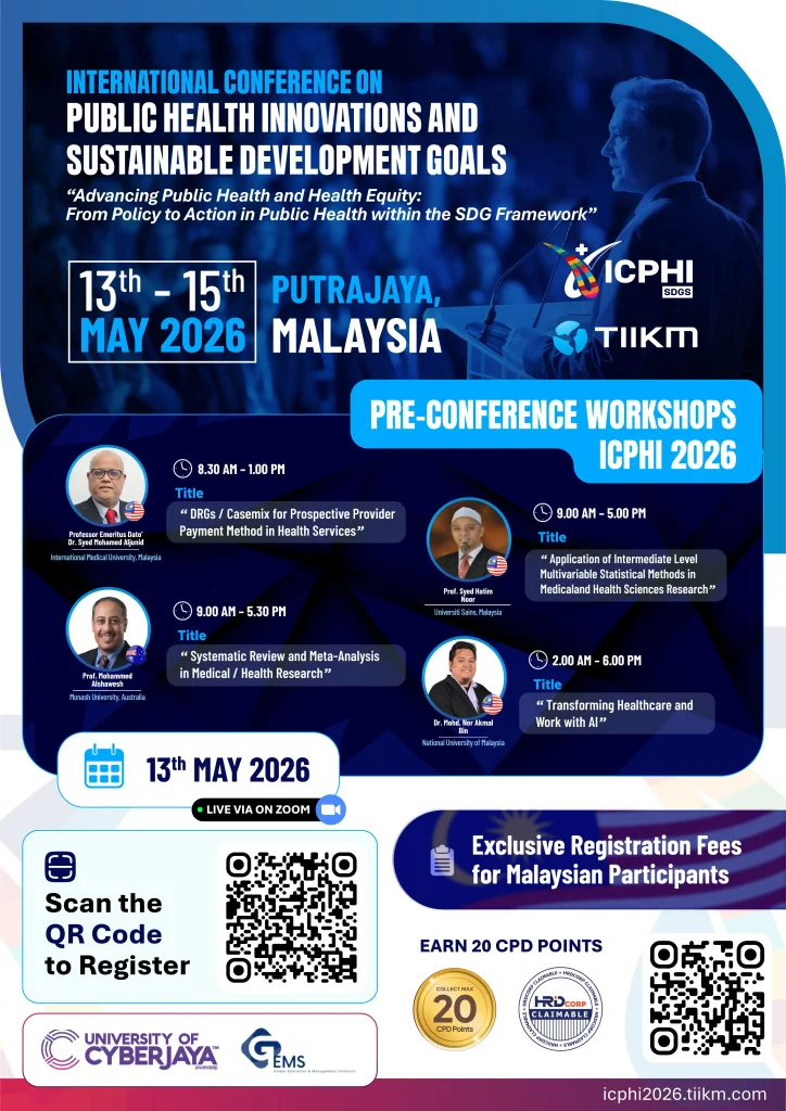 ICPHI26 Pre-Conference Workshop